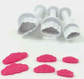 Nuvole bellissime. Set di 3 mini stampi ad espulsione. Originale Dekofee.