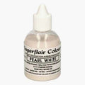 Bianco Perla 60 ml. Colorante liquido anche per Aerografo. Sugarflair