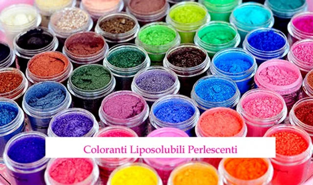 Lipo Perlescenti Concentrati. Coloranti in polvere. Senza Glutine