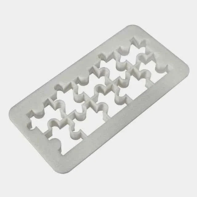 Triangoli. Set di 3 Multi Tagliapasta Geometrici Mattoni. PME
