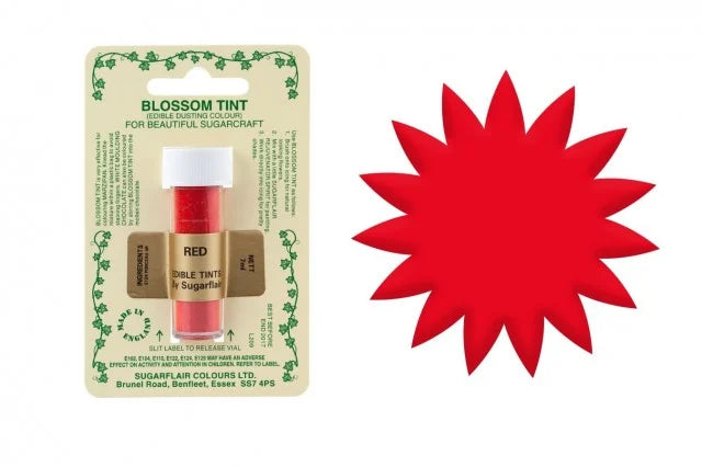 Rosso. Colorante concentrato in polvere. Sugarflair
