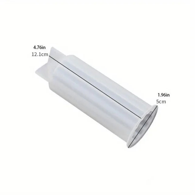 Set di 2 stampi Colonna Geometrica a Righe di 11.6 e 7.7 cm. Stampo in silicone anche per Candele - WORLD PRODUCTS SHOP