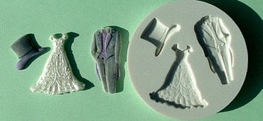 Matrimonio e Sposi. Stampo in silicone