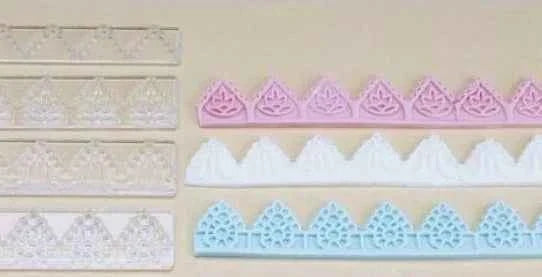 Set di 3 stampi. Bordo e Cornice