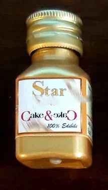 Oro Metallizzato. Star Color. Fantastico colorante in Gel anche per Pittura