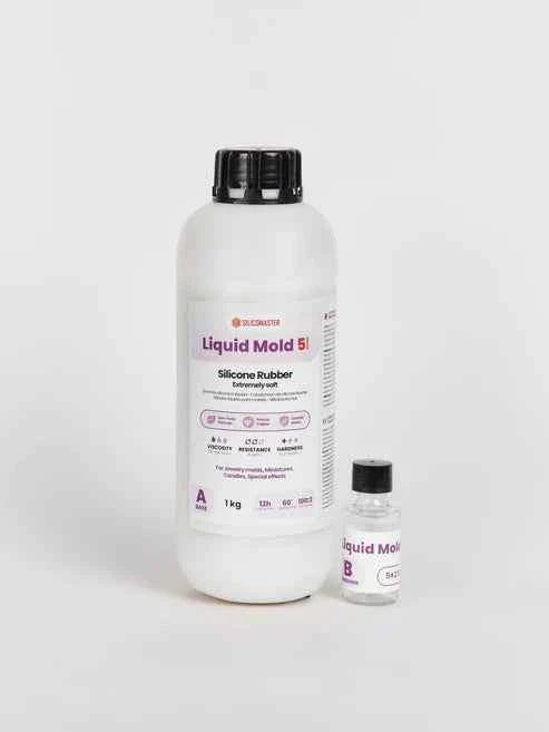 Liquid Mold 5 – Silicone per Stampi Ultramorbidi e Dettagli Fini