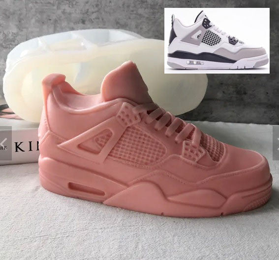 Scarpa Nike Air Jordan Retro 4 Sneaker di 13 cm. Stampo in silicone anche per Candele - WORLD PRODUCTS SHOP