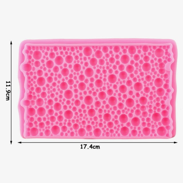 Spettacolare Bordo Perle. Stampo Bolle in silicone
