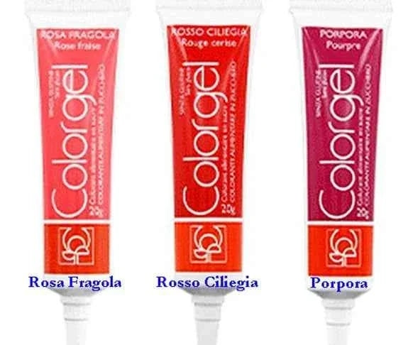 20 gr. Nuovi Coloranti in GEL Modecor. Senza glutine.