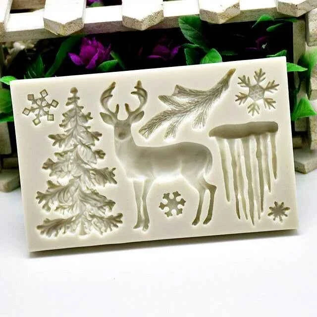 Cristalli e Fiocco di neve. 3 Stampi Tagliapasta