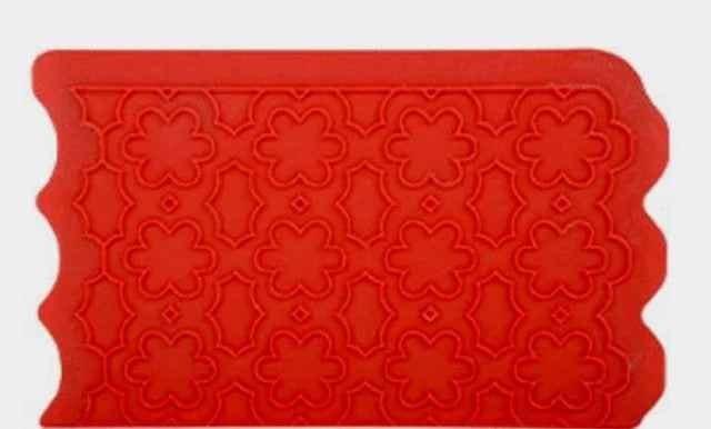 Fiori. Stampo in silicone per decorazioni a rilievo. Modecor