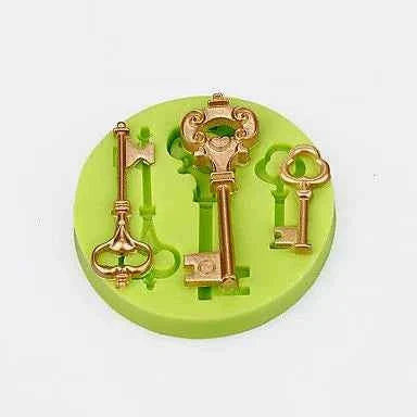 Chiave Vintage Barocca. Stampo in Silicone