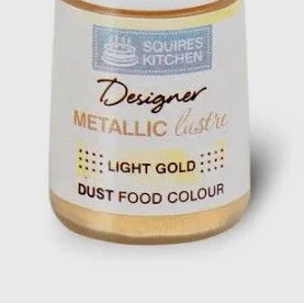 Oro Metallizzato. Colorante Lipo in polvere concentrato. Squires Kitchen