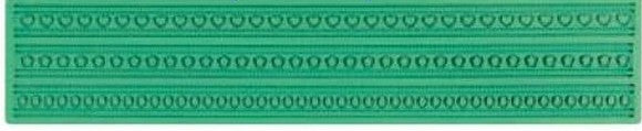 Nuovissima Greca in silicone per decoro Linea Magic Decor SMD10 Pavoni.