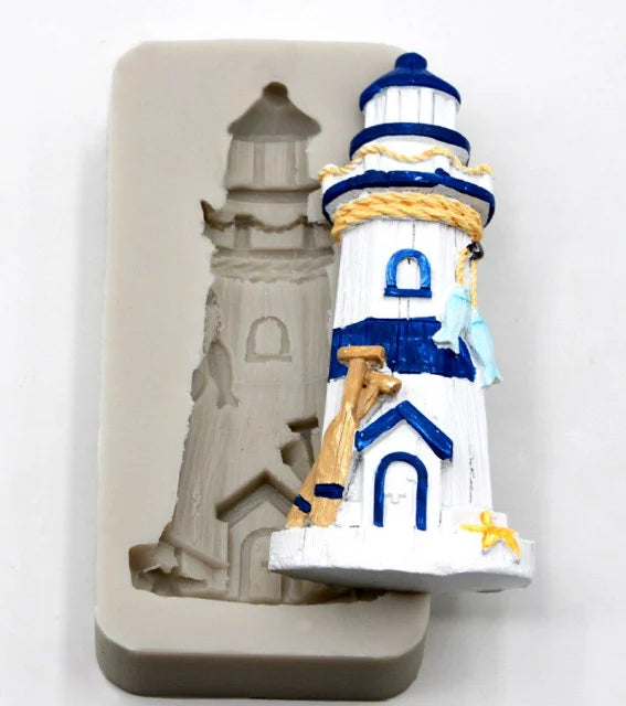 Grande Faro Mare di 11 cm. Stampo in silicone