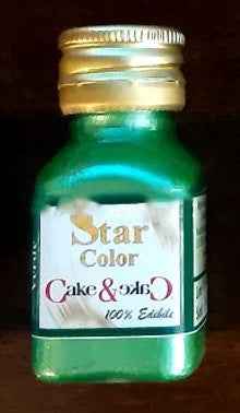 Verde Metallizzato. Star Color. Fantastico colorante in Gel anche per Pittura