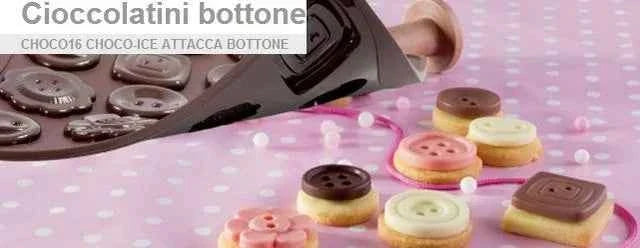 Stampo silicone Attacca Bottoni. Sartoria Pavoni.