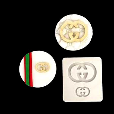 Logo Gucci. Stampo in silicone - WORLD PRODUCTS SHOP