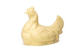 Gallina di cioccolato bianco.  350 GRAMMI.