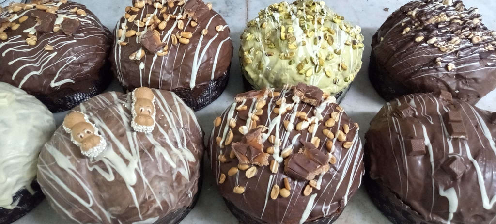 Panettone o Pandoro PERSONALIZZATO con foto e dedica
