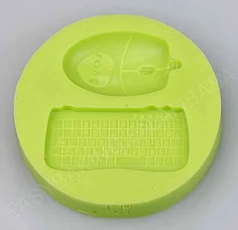 Tastiera Computer e Mouse. Stampo in silicone