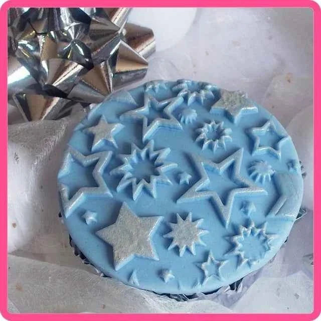 Stelle e Stelline. Stampo silicone. Starburst. Originale Katy Sue.