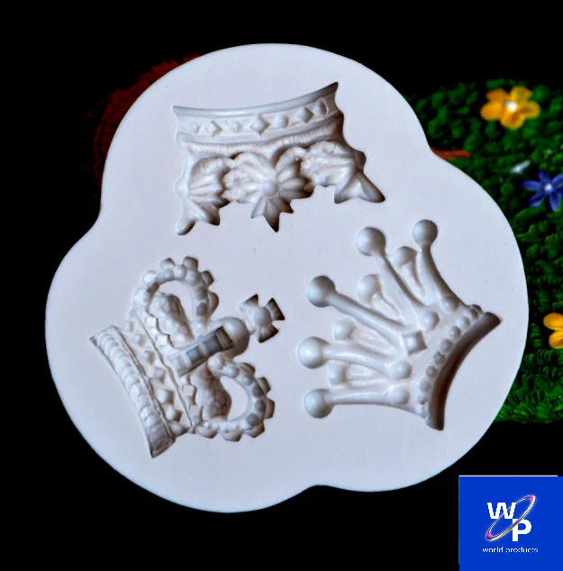 Grande Corona Inglese in 3 fantastiche forme. Stampo in silicone