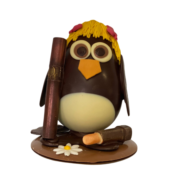 UOVO DI PASQUA PINGUINO “LA SIGNORINA”