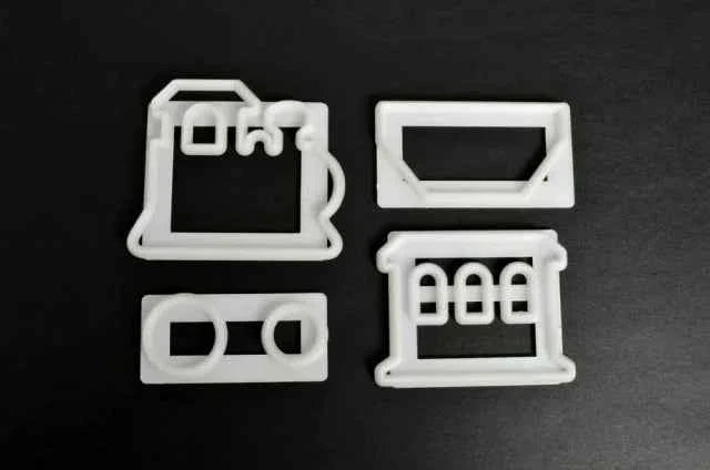 Treno. Stampo in silicone Platinico