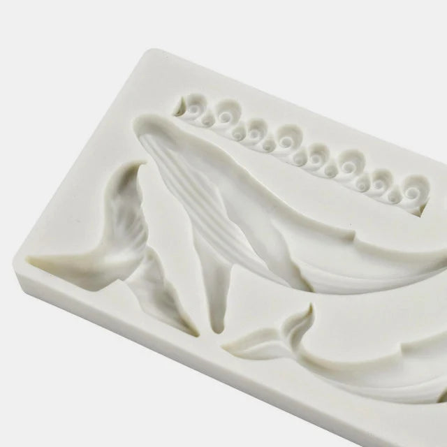 Balena e 1 Onda Mare. Stampo silicone