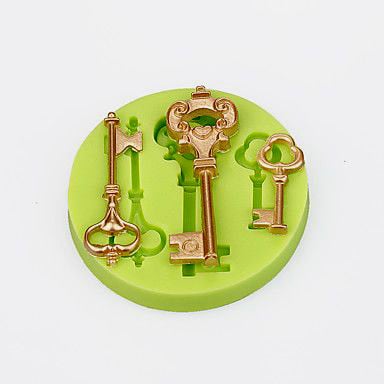 Chiave Vintage Barocca. Stampo in Silicone