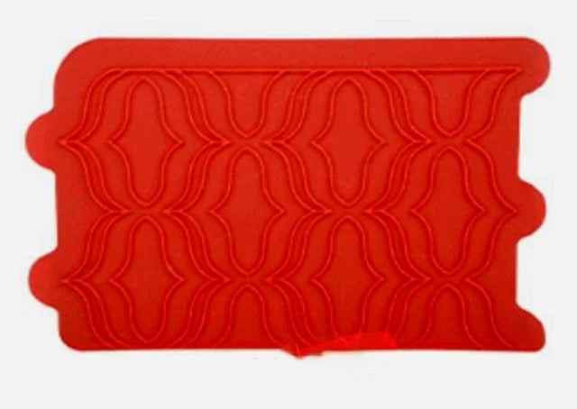 BACIO. Stampo in silicone per decorazioni a rilievo. Modecor.