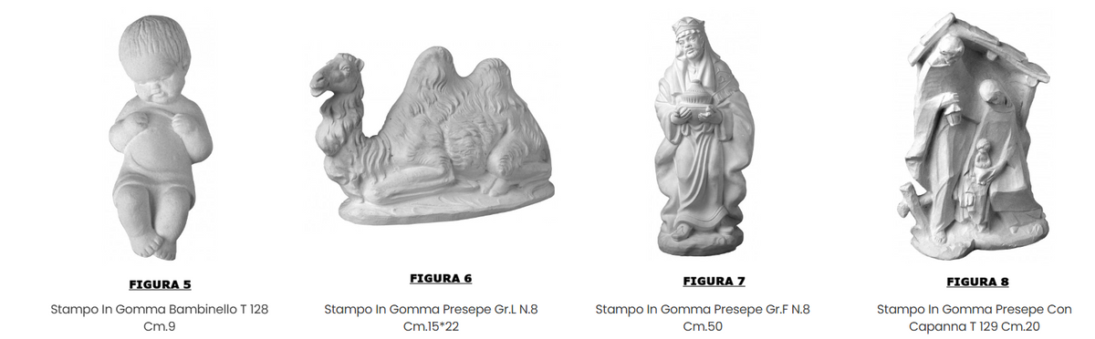 Gesù bambino 3D cod. AB485 h 4x2 cm