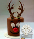 Grandi Corna Renna di Natale. Reindeer Horns Mold Cake. Stampo silicone - WORLD PRODUCTS SHOP