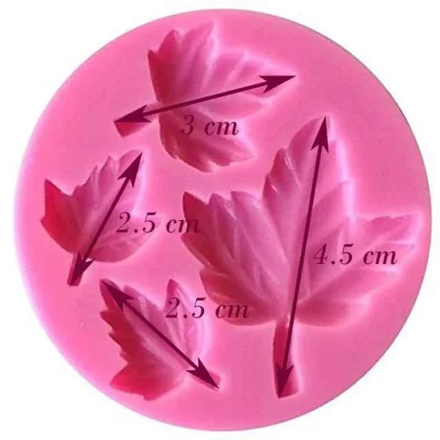 Foglie di Edera. Stampo in silicone