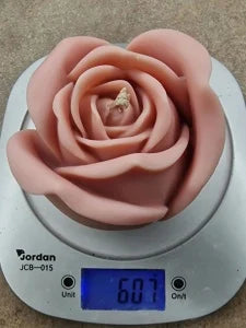 Grande Bocciolo Rosa di 12 cm. Stampo in silicone per Candele - saponi e cake design
