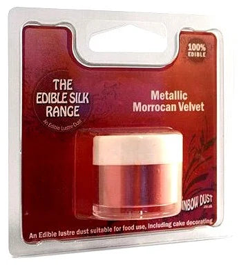 Velluto Rosso Marocchino. Morrocan Velvet. Colorante Metallizzato e Setoso in Polvere. Rainbow Dust