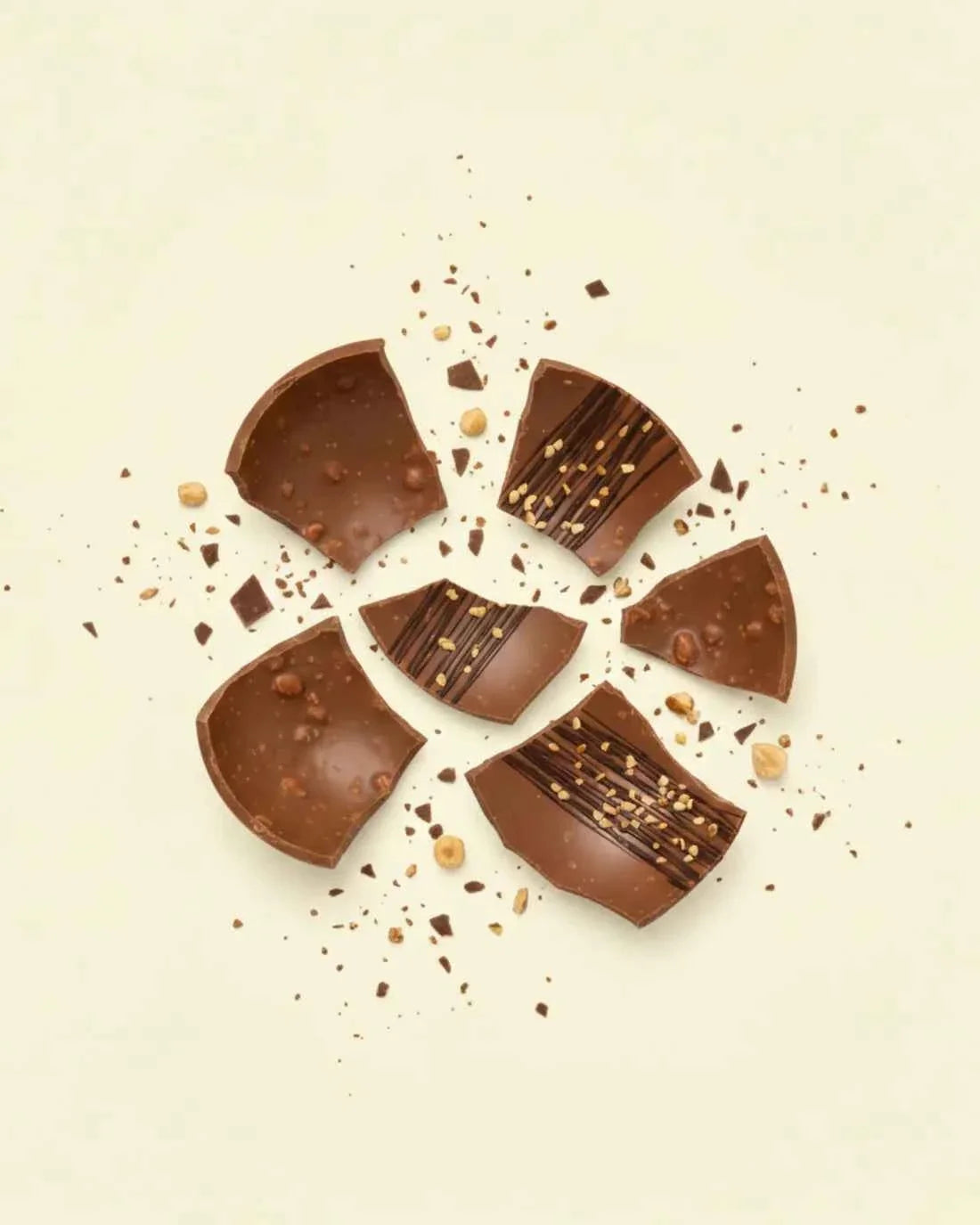 UOVO NOCCIOLATO.   550 grammi