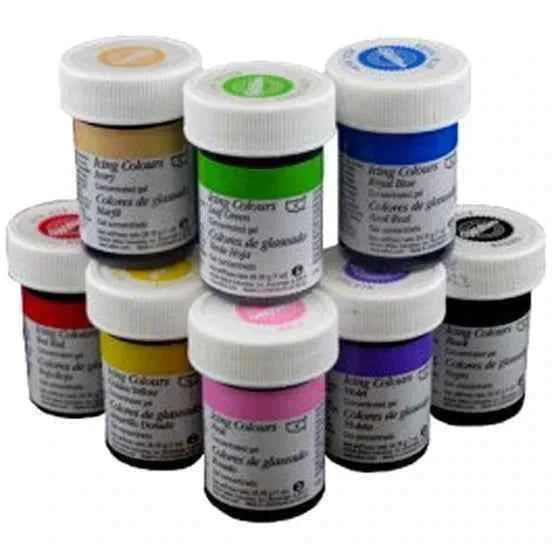 Kit 8 coloranti gel Wilton. Nuova Produzione Icing Color 28 gr