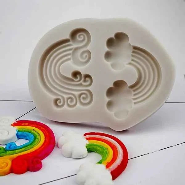 Arcobaleno. Stampo decorativo in silicon