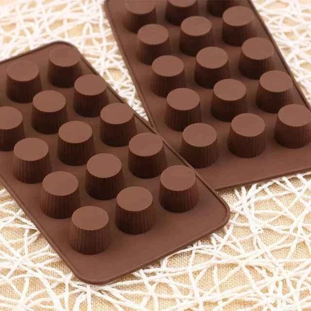 15 Bicchierini. Stampo in silicone
