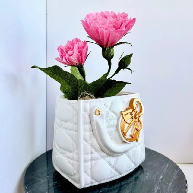 Vaso Dior di 15.5 cm. Stampo in silicone