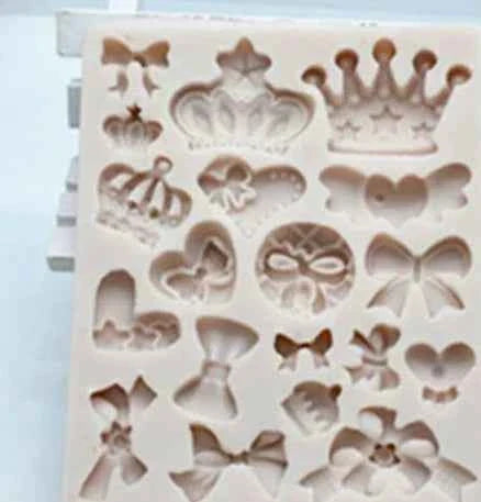 Fiocco di Neve in 12 forme. Stampo in silicone