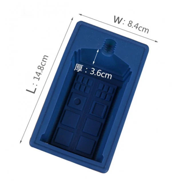 Dr Doctor Who Portone. Grande Stampo in silicone