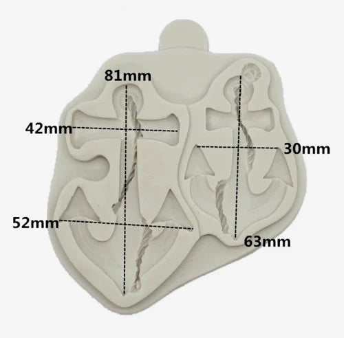 Grande Ancora. Mare. Doppio Stampo silicone
