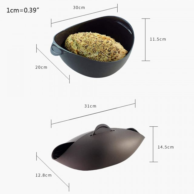 Bread Maker. Stampo per pane in silicone da forno