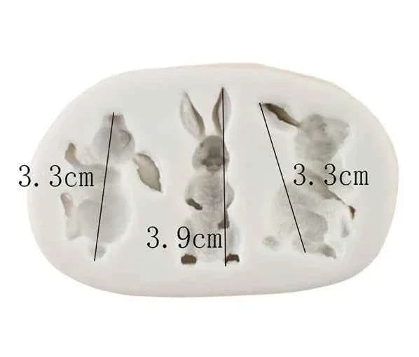 Scoiattolo inclinato a Sx. Stampo in silicone anche per Candele