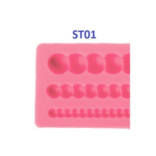 Perle. Grande Stampo in silicone ST01. Special Day Collane.