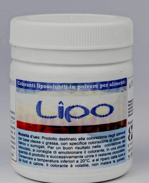 Lipo solubili Concentrati. Coloranti in polvere. Senza Glutine