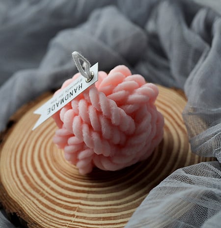 Gomitolo di Lana. Stampo in silicone anche per Candele